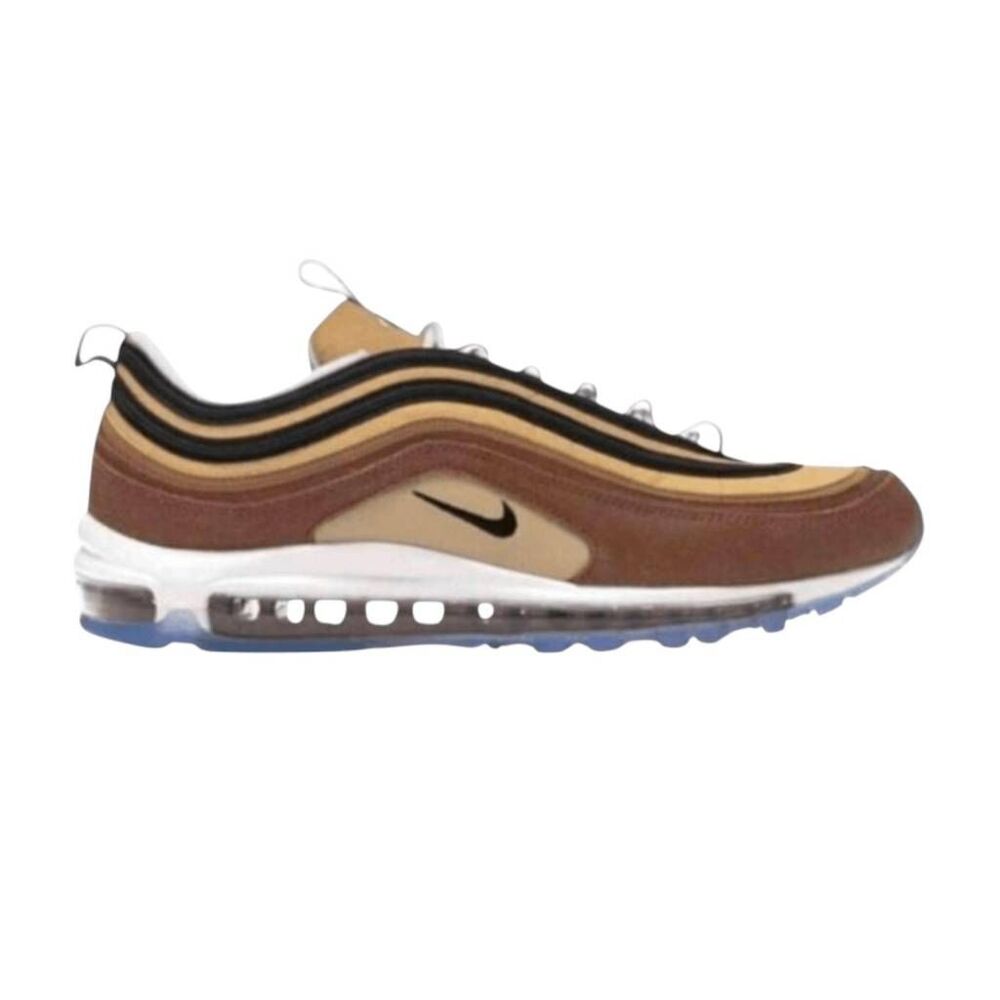 NIKE Air Max 97 'Shipping Box Ale Brown' Running Shoes Size 8.5